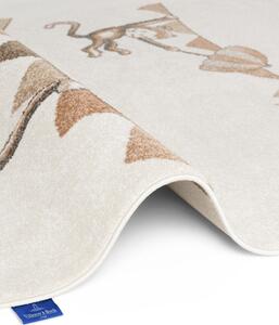 Koberec Villeroy & Boch BOHO KIDS Roar like a Lion Rainbow Party krémový