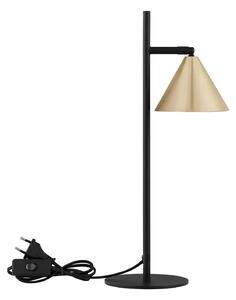 Dizajnová stolová lampa Conico Zlatá – 19