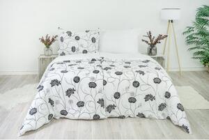 Stanex obliečky 100% Bavlna Astra čierno-biela 70x90 cm
