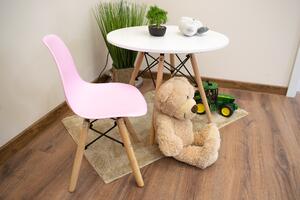 Dekorstudio Detská dizajnová stolička ENZO ružová Počet stoličiek: 1ks