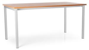 Univerzálny stôl s kovovou podnožou 160 x 80 cm, buk