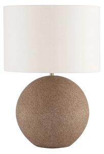 Dizajnová stolová lampa Ever 40 Prírodná