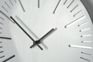 Dekorstudio Moderné nástenné hodiny TRIM biele - 50cm