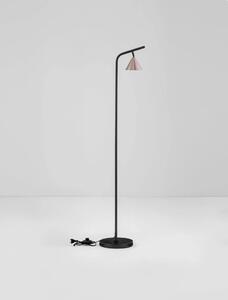 Dizajnová stojaca lampa Conico Čierna