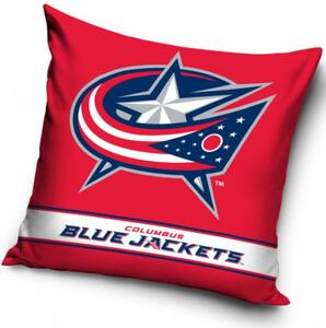 Vankúšik NHL Columbus Blue Jackets 40x40 cm