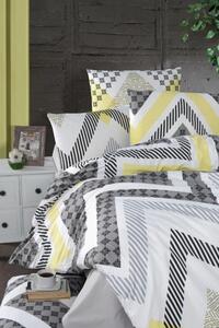Bavlnené obliečky Zigzag Grey 70x90 cm