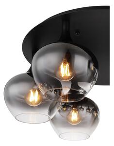Globo 15548-6D - Prisadený luster MAXY 6xE27/40W/230V pr. 65 cm čierna