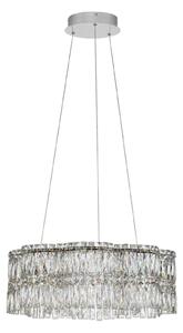 LED moderný luster Nuvia 1 Chromová