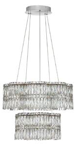 LED moderný luster Nuvia 2 Chromová