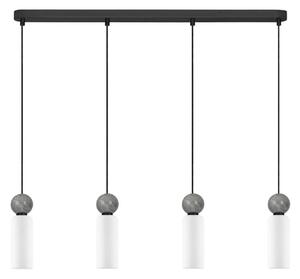 LED moderný luster Filomena 81 stone – Sivá