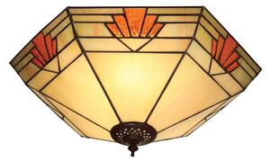 Endon 64284 - Stropné svietidlo Tiffany NEVADA 2xE27/60W/230V priemer 40 cm