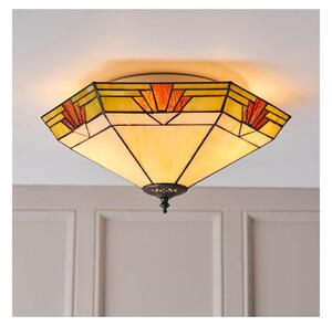 Endon 64284 - Stropné svietidlo Tiffany NEVADA 2xE27/60W/230V priemer 40 cm