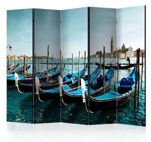 Artgeist Paraván - Gondolas on the Grand Canal, Venice [Room Dividers]