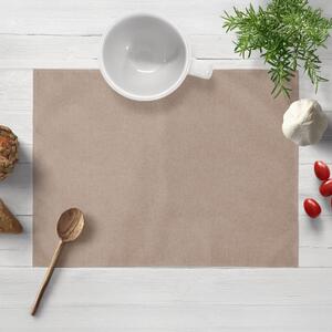 Biante Prestieranie na stôl/imitácia brúsenej kože Alcantara ALC-006 Béžové 30x40 cm