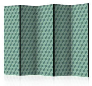 Artgeist Paraván - Monochromatic cubes [Room Dividers]