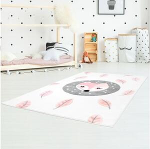 Dekorstudio Detský koberec BEAUTY ružová líška Rozmer koberca: 120x170cm