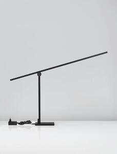 Moderná stolová lampa Tenso Čierna 17W