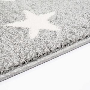Dekorstudio Moderný koberec BUBBLE - Sivý vesmír Rozmer koberca: 140x200cm