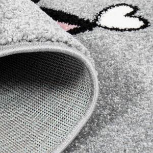 Dekorstudio Moderný koberec BUBBLE - Sivá mačka Rozmer koberca: 140x200cm
