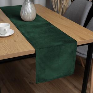 Biante Zamatový behúň na stôl Velvet Prémium SVP-040 Lesná zelená 35x120 cm