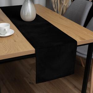 Biante Zamatový behúň na stôl Velvet Prémium SVP-041 Čierny 45x180 cm