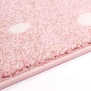 Dekorstudio Moderný koberec BUBBLE - Ružový Tučniak Rozmer koberca: 140x200cm