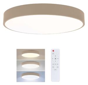 Brilagi - LED stmievateľné stropné svietidlo POOL LED/36W/230V priemer 30 cm béžové s diaľkovým ovládaním