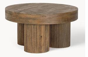 Okrúhly konferenčný stolík z mangového dreva Dacca