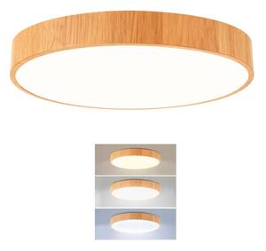 Brilagi - LED stropné svietidlo POOL LED/36W/230V 3000/4000/6000K priemer 30 cm, drevený dekor
