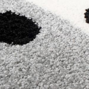 Dekorstudio Moderný koberec BUBBLE - Sivý zajačik Rozmer koberca: 140x200cm