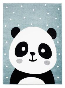 Dekorstudio Moderný koberec BUBBLE - Modrá panda Rozmer koberca: 140x200cm