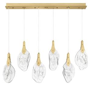 LED moderný luster Bellina Zlatá Line