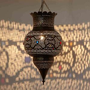 Luxusná mosadzná lampa Nida