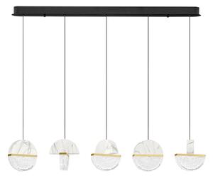 Dizajnový LED luster Dorin 30W A – Biela (9214190)