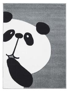 Dekorstudio Detský koberec BEAUTY sivá panda Rozmer koberca: 80x150cm