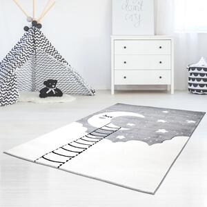Dekorstudio Detský koberec BEAUTY sivé nebo Rozmer koberca: 160x230cm
