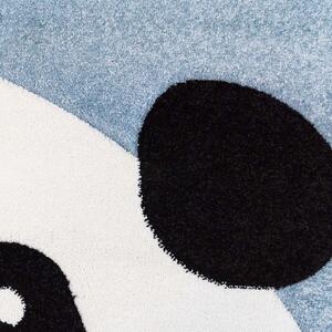 Dekorstudio Detský koberec BEAUTY modrá panda Rozmer koberca: 120x170cm