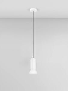LED moderný luster Parlo Biela