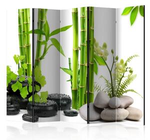 Artgeist Paraván - Bamboos and Stones II [Room Dividers]