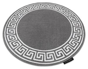Okrúhly koberec HAMPTON Grecos Grécky , sivá