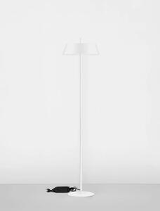 Moderná stojaca lampa Velio Biela