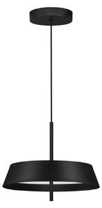 LED moderný luster Velio 45 Čierna