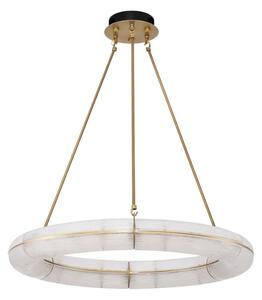 LED moderný luster Gloree Medená 31W