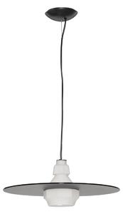 LED moderný luster Lora Čierna 45