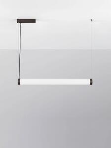 LED moderný luster Glaze Čierna