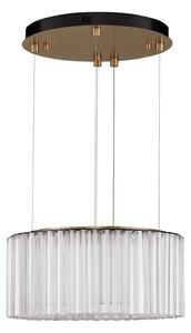 LED moderný luster Nol 68 Medená