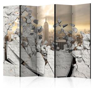 Artgeist Paraván - City behind the Wall II [Room Dividers]