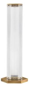 Moderná stolová lampa Essenzo Medená