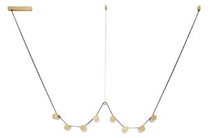 LED moderný luster Luma Medená 31W