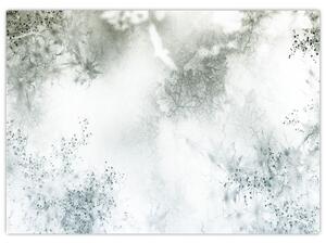 Obraz abstrakcie listov (70x50 cm)
